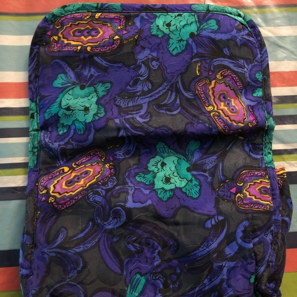 Blue and Green Make up Bag - Picture 1 of 4